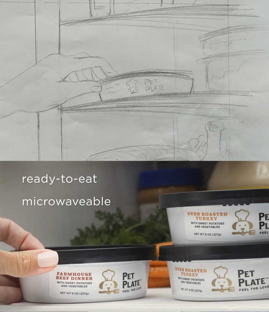 storyboard commercial video comparison to still 2
